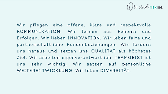 riskine Kultur