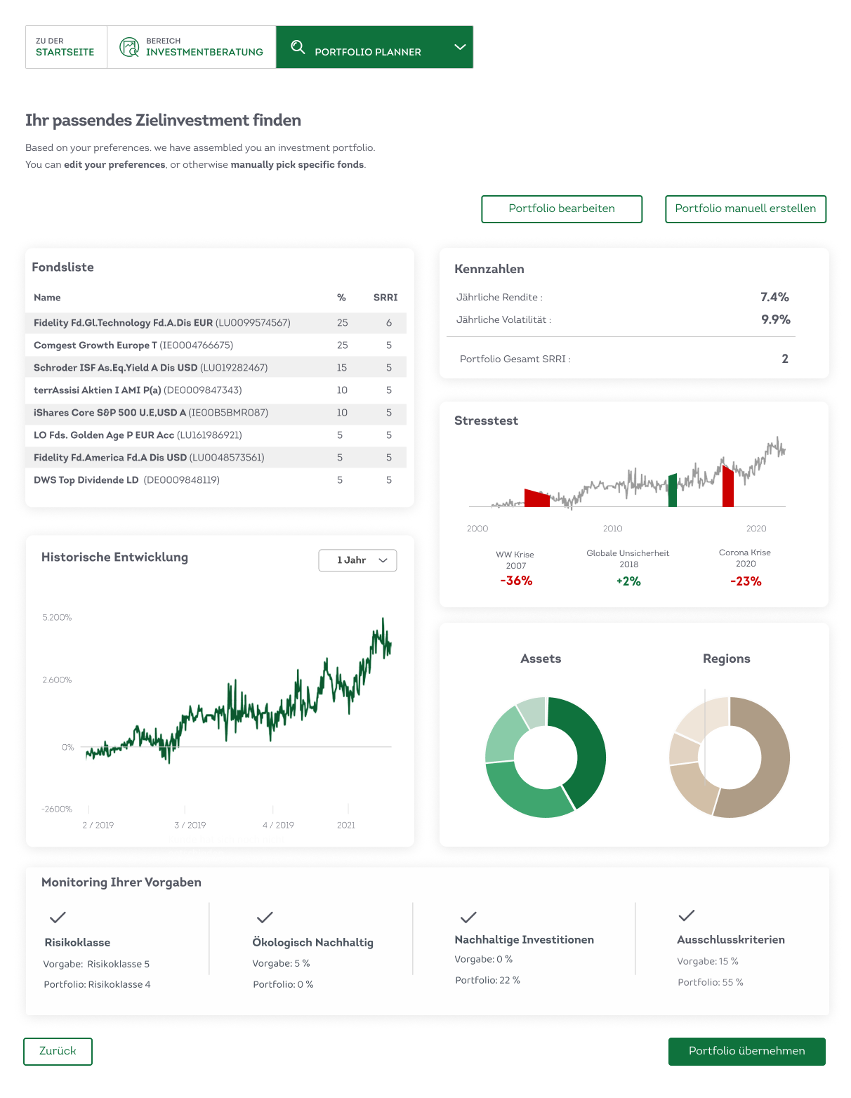 Portfolio Planner